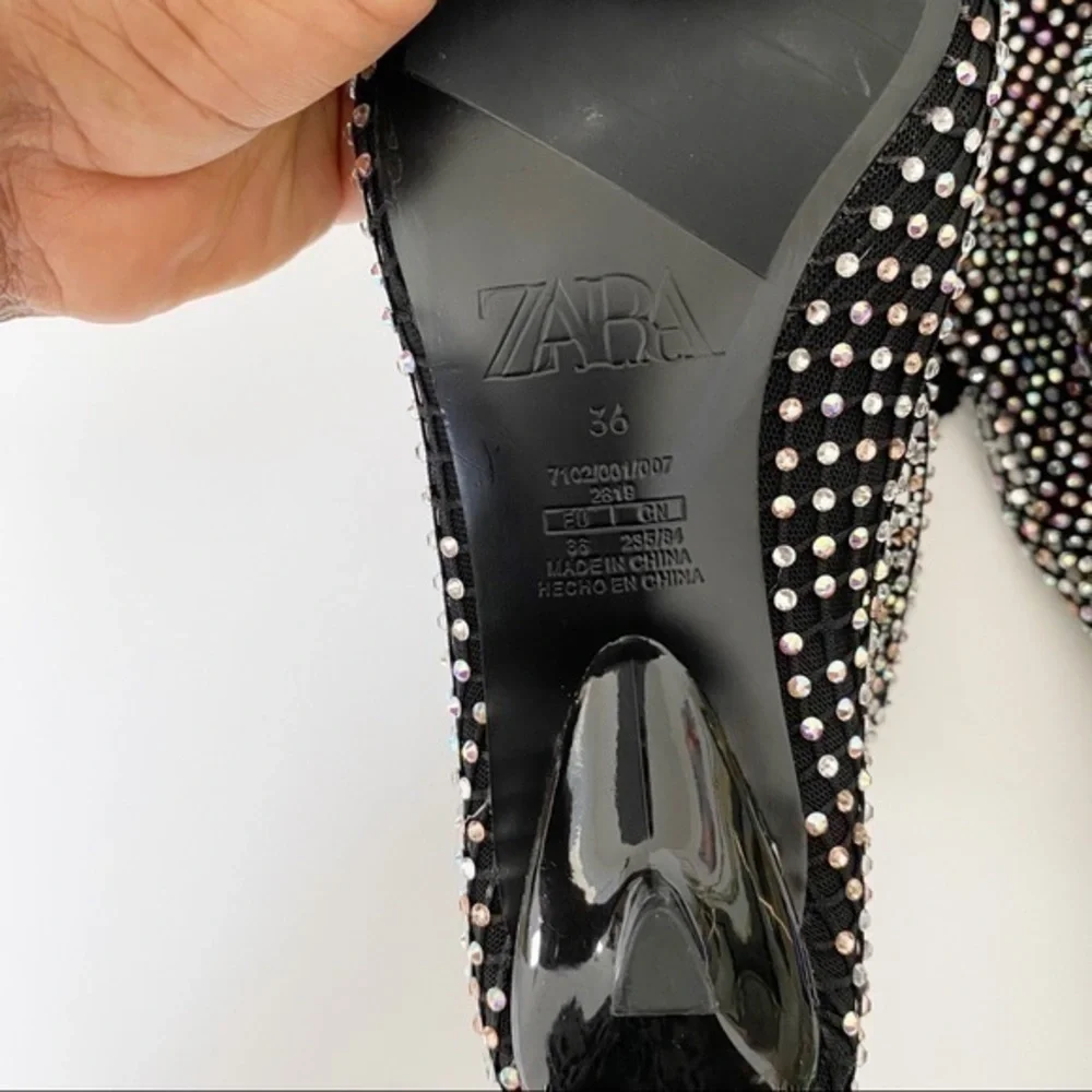 Zara nwt rhinestone